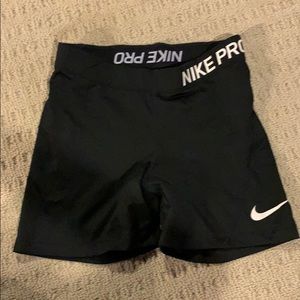 Nike spandex shorts